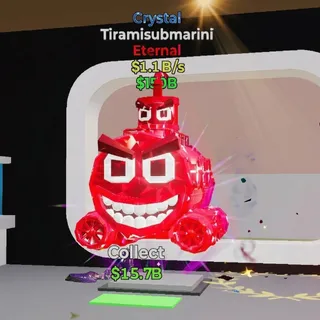 FORTNITE STEAL A BRAINROT TIRAMISUBMARINI CRYSTAL