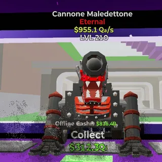 FORTNITE STEAL THE BRAINROT CANNONE MALEDETTONE