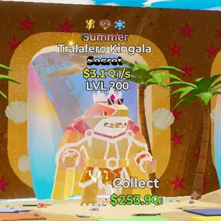 FORTNITE STEAL THE BRAINROT TRALALERO KINGALA SUMMER 3.1Qi LVL 200