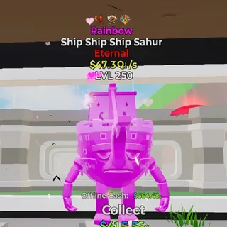FORTNITE STEAL THE BRAINROT SHIP SHIP SHIP SAHUR RAINBOW