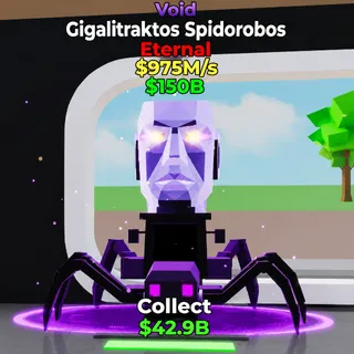 FORTNITE STEAL THE BRAINROT GIGALITRAKTOS SPIDOROBOS