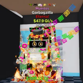 FORTNITE STEAL THE BRAINROT GARBAGZILLA MUERTOS
