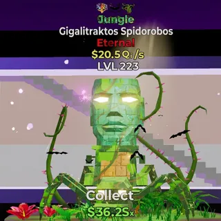 FORTNITE STEAL THE BRAINROT GIGALITRAKTOS SPIDOROBOS JUNGLE