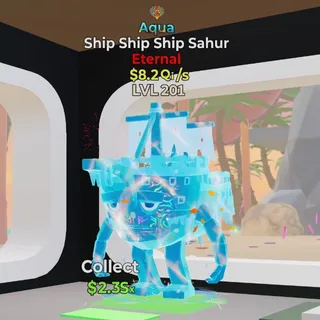 FORTNITE STEAL THE BRAINROT SHIP SHIP SHIP SAHUR AQUA