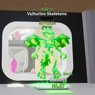 FORTNITE STEAL A BRAINROT VULTURINO SKELETONO TOXIC