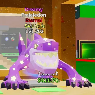FORTNITE STEAL THE BRAINROT TRALALEDON DREAMY 4.1Qi/s LVL 202
