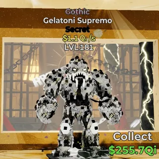FORTNITE STEAL THE BRAINROT GELATONI SUPREMO GOTHIC