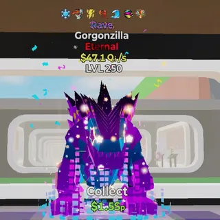 FORTNITE STEAL THE BRAINROT GORGONZILLA RAVE
