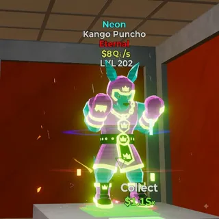 FORTNITE STEAL THE BRAINROT KANGO PUNCHO NEON 1 TRAIT