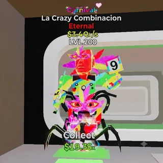 FORTNITE STEAL THE BRAINROT LA CRAZY COMBINACION CARNIVAL