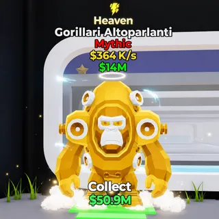 FORTNITE STEAL A BRAINROT GORILLARI ALTOPARLANTI HEAVEN