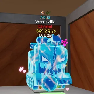 FORTNITE STEAL THE BRAINROT WRECKZILLA AQUA