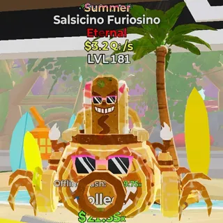 FORTNITE STEAL THE BRAINROT SALSICINO FURIOSINO SUMMER