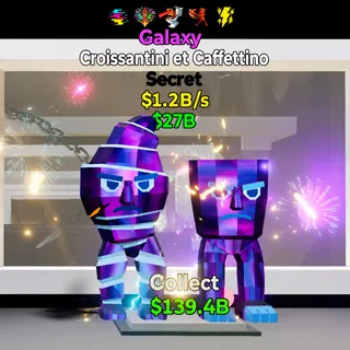 FORTNITE STEAL THE BRAINROT CROISSANTINI ET CAFFETTINO GALAXY