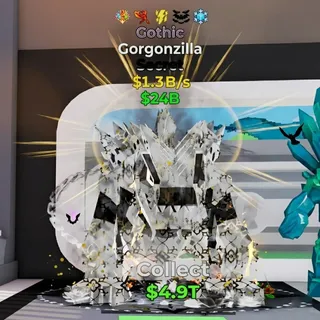FORTNITE STEAL THE BRAINROT GORGONZILLA GOTHIC 5 TRAITS