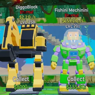 FORTNITE STEAL THE BRAINROT FISHINI MECHININI/DIGGOBLOCK