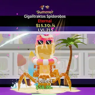 FORTNITE STEAL THE BRAINROT GIGALITRAKTOS SPIDOROBOS SUMMER