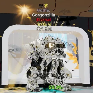 FORTNITE STEAL THE BRAINROT GORGONZILLA GOTHIC
