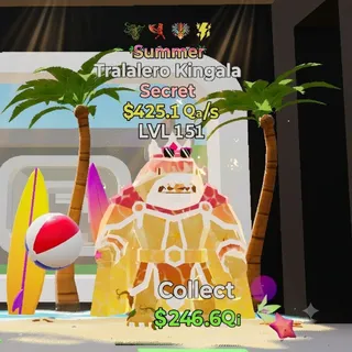 FORTNITE STEAL THE BRAINROT TRALALERO KINGALA SUMMER
