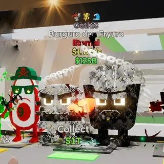 FORTNITE STEAL THE BRAINROT BURGURO DAN FRYURO GOTHIC