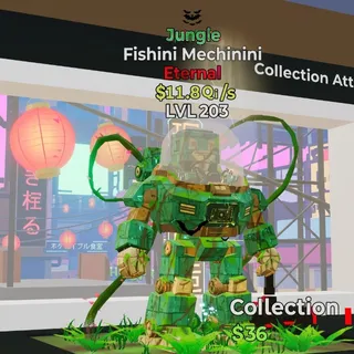 FORTNITE STEAL THE BRAINROT FISHINI MECHININI JUNGLE