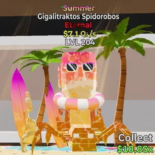 FORTNITE STEAL THE BRAINROT GIGALITRAKTOS SPIDOROBOS SUMMER