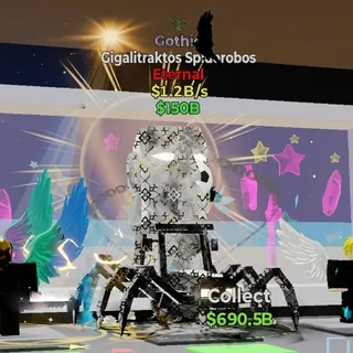 FORTNITE STEAL THE BRAINROT GIGALITRAKTOS SPIDOROBOS GOTHIC