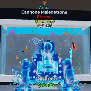 FORTNITE STEAL THE BRAINROT CANNONE MALEDETTONE AQUA