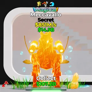 FORTNITE STEAL A BRAINROT MECCAVALLO MAGICAL