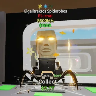 FORTNITE STEAL A BRAINROT GIGALITRAKTOS SPIDOROBOS