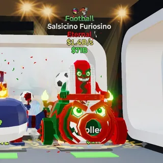 FORTNITE STEAL THE BRAINROT SALSICINO FURIOSINO FOOTBALL 2 TRAITS