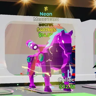 FORTNITE STEAL THE BRAINROT MECCAVALLO NEON