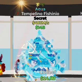 FORTNITE STEAL THE BRAINROT TEMPELINO FISHINIO AQUA