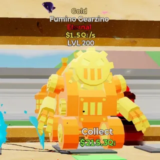 FORTNITE STEAL THE BRAINROT FUMINO GEARZINO GOLD