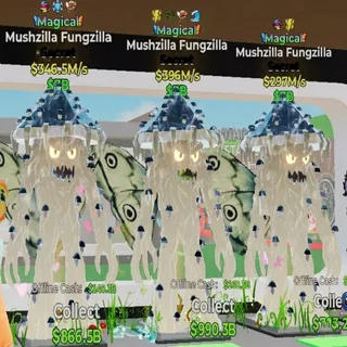 FORTNITE STEAL THE BRAINROT MUSHZILLA FUNGZILLA MAGICAL BUNDLE