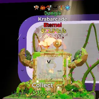 FORTNITE STEAL THE BRAINROT KRABARCADE JUNGLE