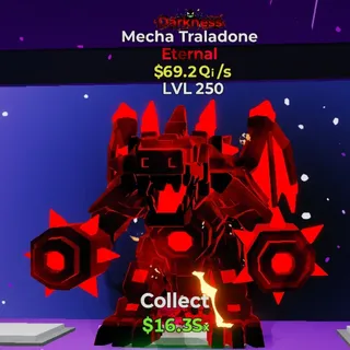 FORTNITE STEAL THE BRAINROT MECHA TRALADONE DARKNESS