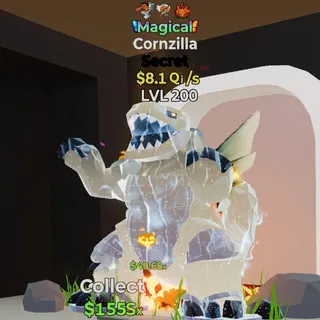 FORTNITE STEAL THE BRAINROT CORNZILLA MAGICAL 8.1Qi/s LVL 200