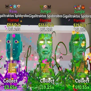 FORTNITE STEAL THE BRAINROT GIGALITRAKTOS SPIDOROBOS BUNDLE