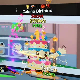 FORTNITE STEAL THE BRAINROT CAKINO BIRTINO