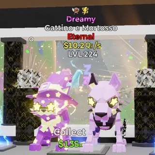 FORTNITE STEAL THE BRAINROT GATTINO E MORTOSSO DREAMY