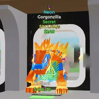 FORTNITE STEAL A BRAINROT GORGONZILLA NEON