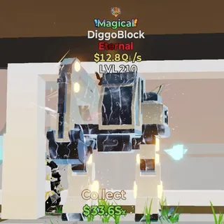 FORTNITE STEAL THE BRAINROT DIGGOBLOCK MAGICAL