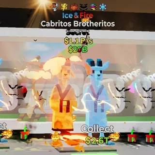 FORTNITE STEAL A BRAINROT CABRITOS BROTHERITOS ICE AND FIRE