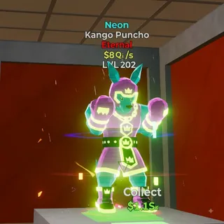 FORTNITE STEAL THE BRAINROT KANGO PUNCHO NEON 1 TRAIT