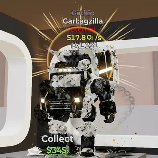 FORTNITE STEAL THE BRAINROT GARBAGZILLA GOTHIC