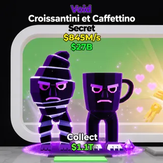 FORTNITE STEAL A BRAINROT CROISSANTINI ET CAFFETTINO VOID