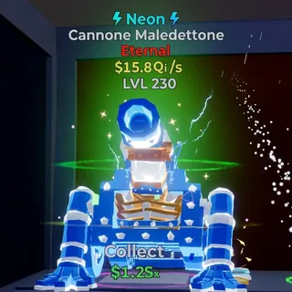 FORTNITE STEAL THE BRAINROT CANNONE MALEDETTONE NEON