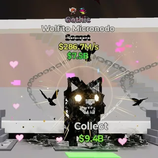 FORTNITE STEAL THE BRAINROT WOLFITO MICRONODO GOTHIC