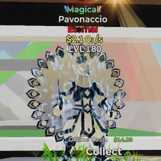FORTNITE STEAL THE BRAINROT PAVONACCIO MAGICAL 2.1Qi/s LVL 180